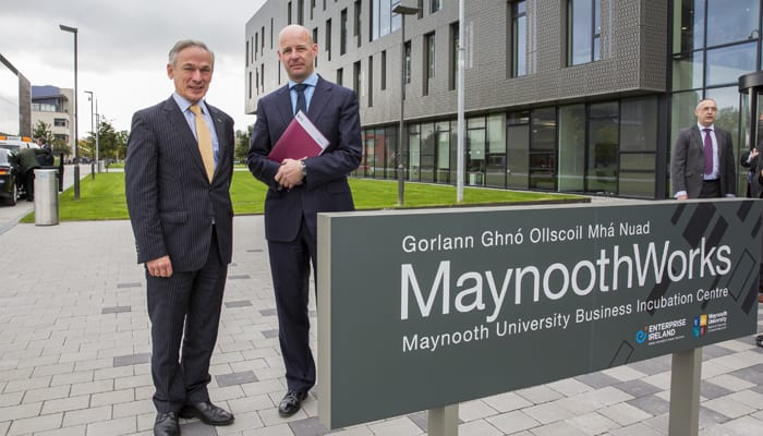 New Frontiers MaynoothWorks Minister Bruton Maynooth University