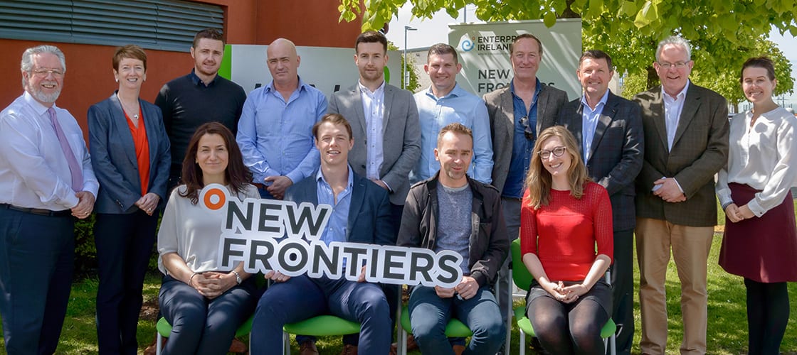 New Frontiers programme Blancharsdtown graduation group 2018