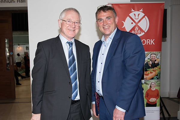 President of CIT Dr Barry O'Connor and Martin Corkery, Regional Director at Enterprise Ireland