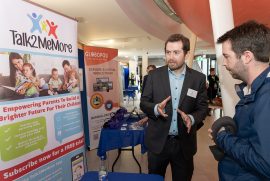 Oisin Hurley from start up company Talk2MeMore
