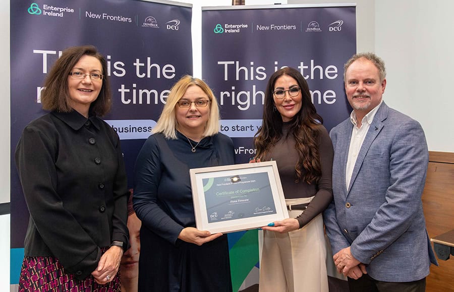 Maria Johnston Dara Duffy Fiona Finucane Garrett Duffy P2 graduation New frontiers Dundalk November 2025 Maria Johnston Dara Duffy Fiona Finucane Garrett Duffy P2 graduation New frontiers Dundalk November 2025