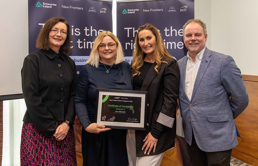 Maria Johnston Dara Duffy Lisa Gilmartin Garrett Duffy P2 graduation New frontiers Dundalk November 2025 Maria Johnston Dara Duffy Lisa Gilmartin Garrett Duffy P2 graduation New frontiers Dundalk November 2025