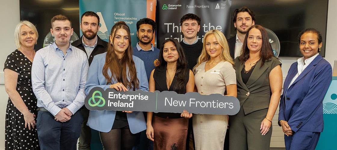 March 2026 Participants with New Frontiers Manager Geraldine Beirne