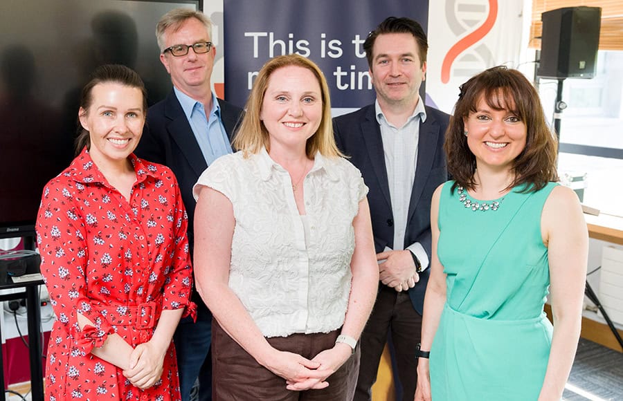 Claire Mac Namee - TU Dublin Richard Aylmer- EI Ciara Concannon - EI National New Frontiers Programme Manager Niall Shanley - TU Dublin Laura Enache - TU Dublin